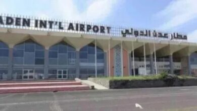 5 رحلات جوية تغادر مطار عدن الدولي اليوم