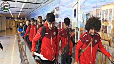 المنتخب الوطني الأول يغادر الى أبو ظبي لمواجهة نظيره الإماراتي