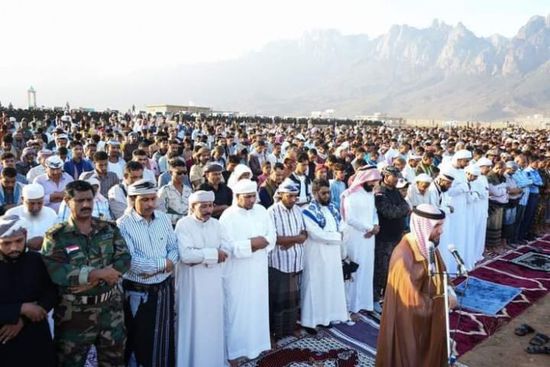 الثقلي يؤدي صلاة العيد في حديبو ويزور مرضى مستشفى خليفة