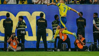 رونالدو يمنح النصر فوزا ثمينا على مضيفه الشباب في الدوري السعودي