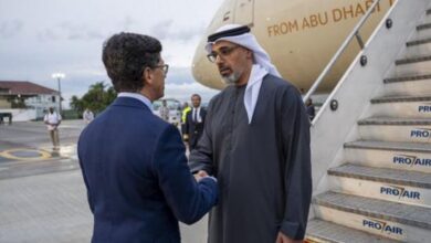 ولي عهد أبوظبي يصل إلى البرازيل لحضور قمة مجموعة العشرين 8 ولي عهد أبوظبي يصل إلى البرازيل لحضور قمة مجموعة العشرين