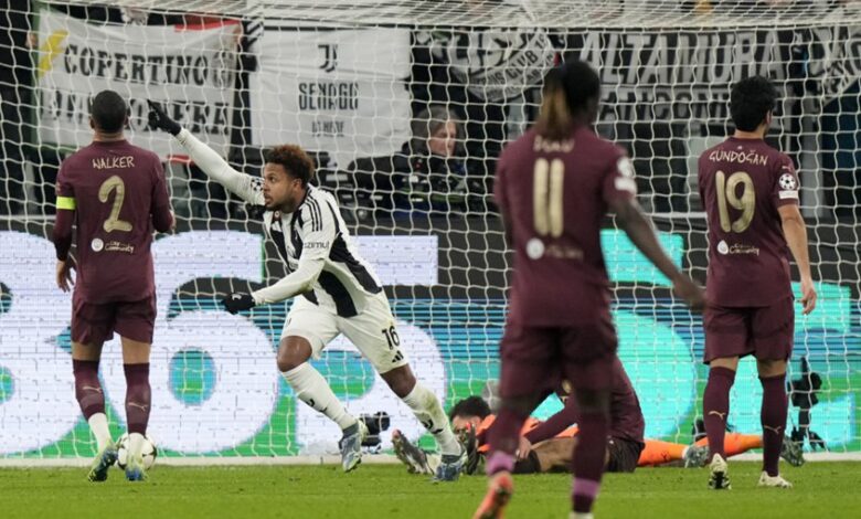 يوفنتوس يعمق جراح مانشستر سيتي في دوري أبطال أوروبا