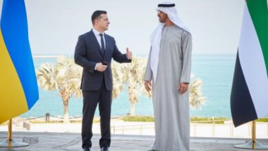 الرئيس الإماراتي ونظيره الأوكراني يشهدان توقيع اتفاقية الشراكة الاقتصادية الشاملة