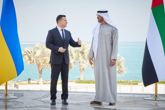 الرئيس الإماراتي ونظيره الأوكراني يشهدان توقيع اتفاقية الشراكة الاقتصادية الشاملة