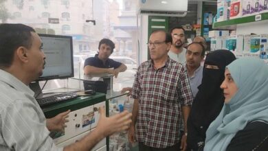 عدن.. حملة رقابية لضبط أسعار الدواء تواكب تعافي العملة المحلية
