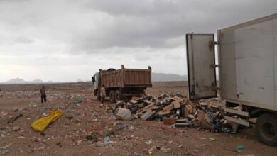 إتلاف 9 آلاف عبوة جبن فاسدة في المنصورة ضمن حملات رقابة صحية بعدن