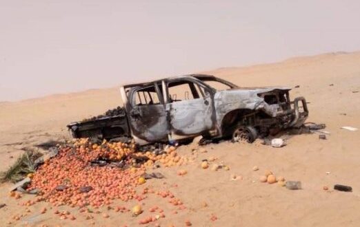 ‏إصابة مواطن واحتراق سيارته بانفجار لغم حوثي شمال ‎الجوف