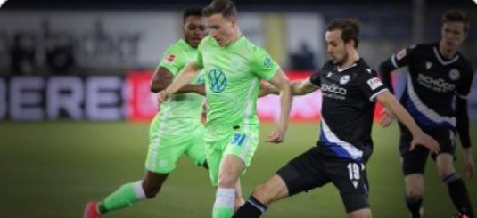 فريق فولفسبورج يفوز على مضيفه أرمينيا بثلاثية في الدوري الألماني