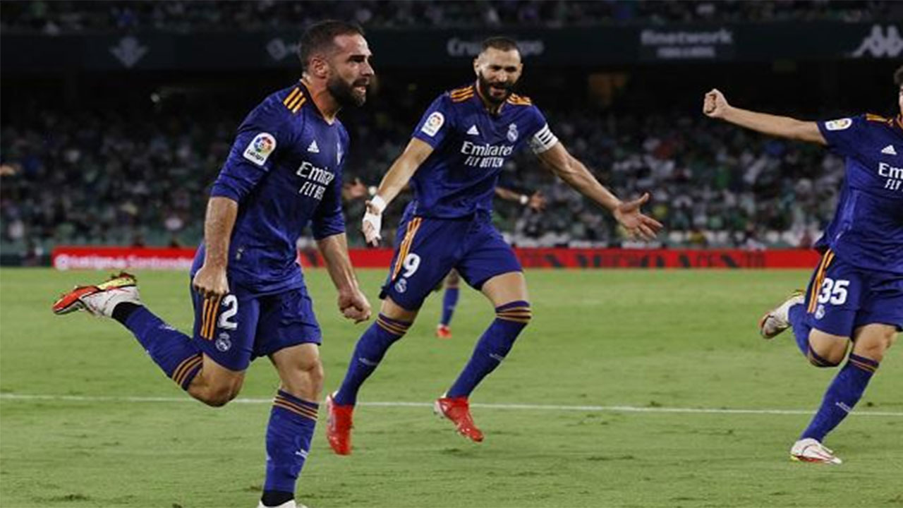 ريال مدريد يتخطى بيتيس بصعوبة ويتصدر الدورى الإسبانى مؤقتًا 1 ريال مدريد يتخطى بيتيس بصعوبة ويتصدر الدورى الإسبانى مؤقتًا