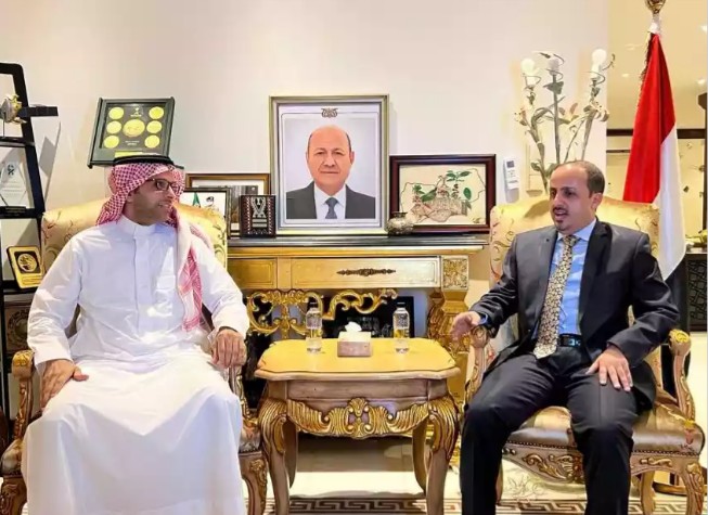 الارياني يبحث مع سفير مجلس التعاون الخليجي عدد من القضايا على الساحة اليمنية