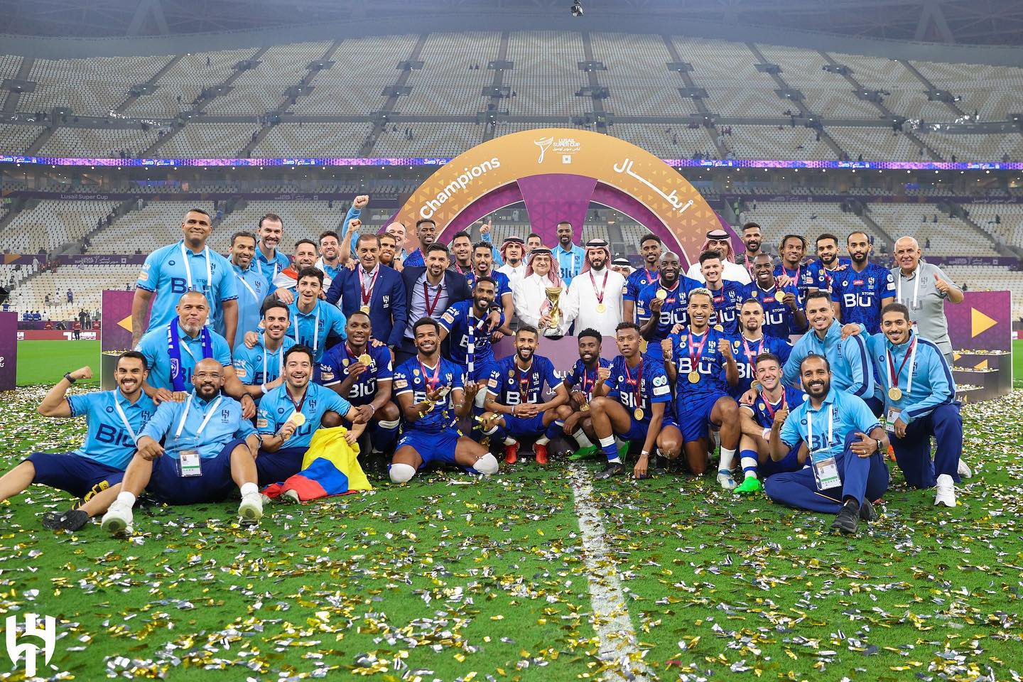 الهلال السعودي يتوج بكأس "سوبر لوسيل" بعد فوزه على الزمالك المصري
