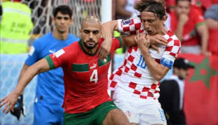 التعادل السلبي يحسم مباراة المغرب وكرواتيا في بطولة كأس العالم 2022