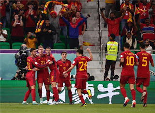 المنتخب الإسباني يسحق نظيره الكوستاريكي بسباعية في كأس العالم