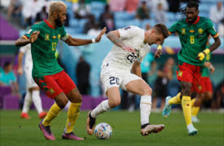 التعادل الإيجابي يحسم مباراة الكاميرون وصربيا في مونديال كأس العالم