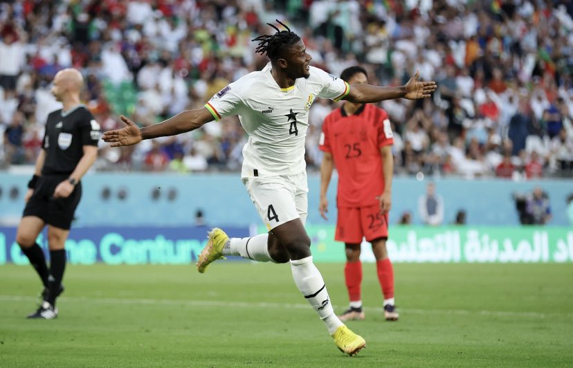 منتخب غانا يفوز على كوريا الجنوبية في كأس العالم