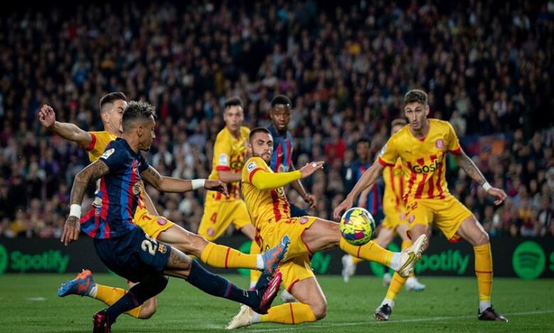 برشلونة يسقط في فخ التعادل السلبي مع جيرونا في دوري إسبانيا 1 برشلونة يسقط في فخ التعادل السلبي مع جيرونا في دوري إسبانيا