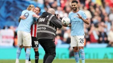 محرز يقود مانشستر سيتي لنهائي كأس الاتحاد الإنجليزي