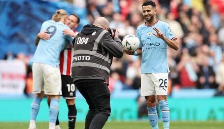 محرز يقود مانشستر سيتي لنهائي كأس الاتحاد الإنجليزي 1 محرز يقود مانشستر سيتي لنهائي كأس الاتحاد الإنجليزي