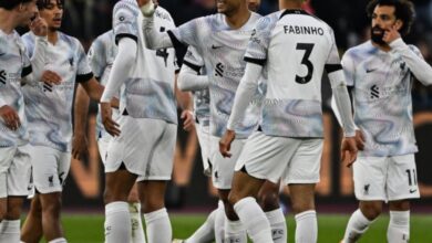 ‏ليفربول يقلب تأخره بهدف إلى الفوز 2 - 1 على مستضيفه وست هام