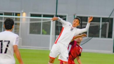 منتخب الناشئين يكتسح المرخية القطري بثمانية أهداف نظيفة