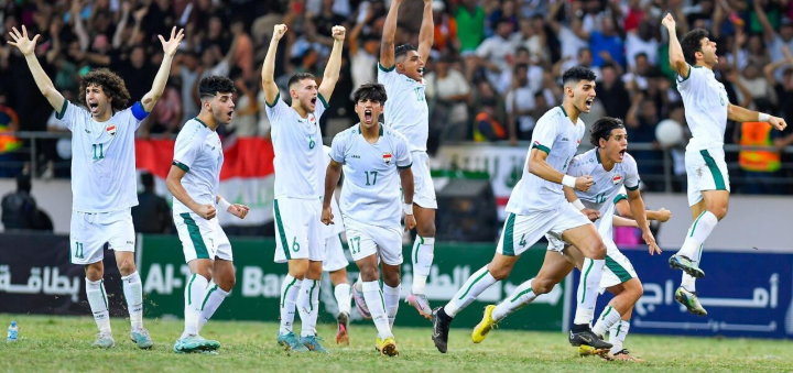 بركلات الترجيح.. منتخب العراق الاولمبي بطلاً لبطولة غرب آسيا تحت 23 عاماً 1 بركلات الترجيح.. منتخب العراق الاولمبي بطلاً لبطولة غرب آسيا تحت 23 عاماً