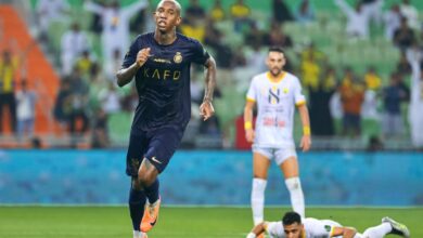 النصر يحقق فوزا كاسحاً على أحد ويتأهل الى كأس الملك
