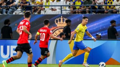 رونالدو يقود النصر للفوز بثلاثية على ضيفه استقلول في دوري أبطال آسيا 