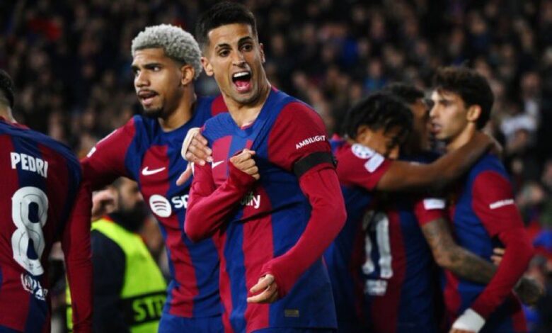برشلونة يتأهل لثمن نهائي دوري أبطال أوروبا بفوز صعب على بورتو 1 برشلونة يتأهل لثمن نهائي دوري أبطال أوروبا بفوز صعب على بورتو