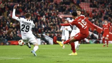 ‏ليفربول يكتسح لاسك لينز برباعية ويتأهل لدور الـ 16 بالدوري الأوروبي