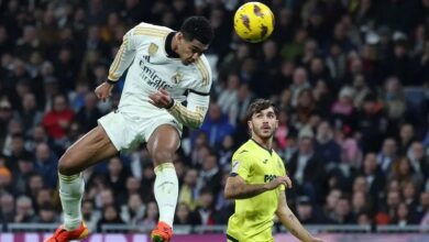 ريال مدريد يستعيد الصدارة برباعية في مرمى ‎فياريال بالدوري الاسباني