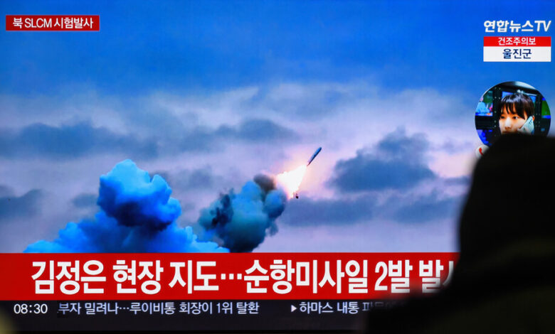 كوريا الشمالية تطلق نوعا جديدا من الصواريخ
