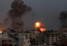 استشهاد وإصابة فلسطينيين في قصف لطيران الاحتلال على قطاع غزة