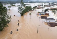 مصرع 10 أشخاص وفقدان 21 جراء الأمطار الغزيرة في جنوب البرازيل