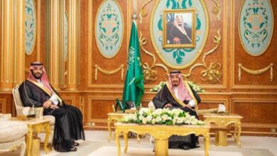 الملك سلمان وولي عهده يعزيان رئيس دولة الإمارات في وفاة الشيخ طحنون آل نهيان