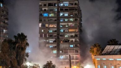 مقتل اربعة اشخاص بغارة إسرائيلية على دمشق