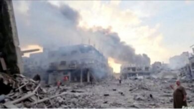 بينهم أطفال.. مقتل 19 فلسطينياً في غارة إسرائيلية على مدرسة بجباليا 9 بينهم أطفال.. مقتل 19 فلسطينياً في غارة إسرائيلية على مدرسة بجباليا