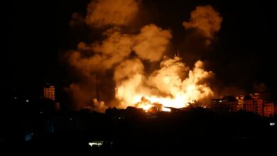 استشهاد وجرح أكثر من 45 فلسطيني بقصف للاحتلال على تل الزعتر بغزة