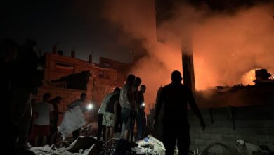 استشهاد 4 فلسطينيين في قصف للاحتلال على قطاع غزة 10 استشهاد 4 فلسطينيين في قصف للاحتلال على قطاع غزة