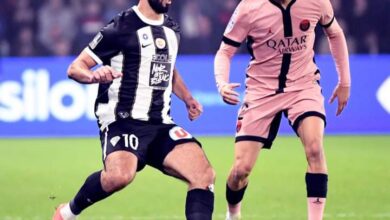 باريس سان جيرمان يفوز على أنجيه وينفرد بالصدارة في الدوري الفرنسي