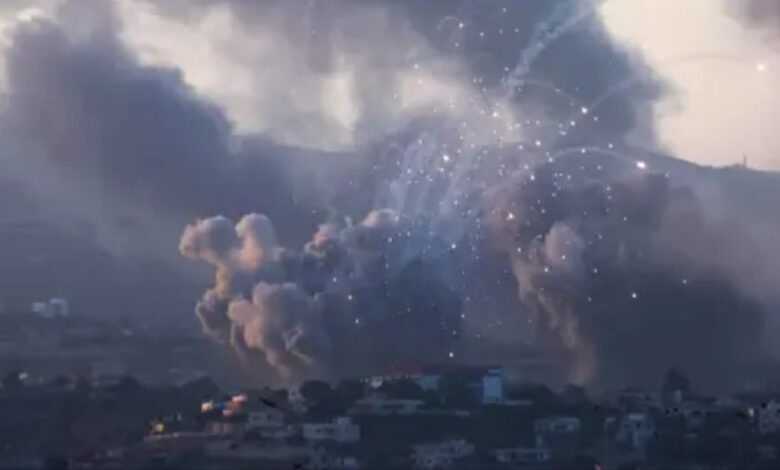 غارتان للكيان الإسرائيلي على بلدة جنوب لبنان 1 غارتان للكيان الإسرائيلي على بلدة جنوب لبنان