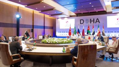 بيان مشترك بين وزراء خارجية دول عربية بشأن الأوضاع في سوريا
