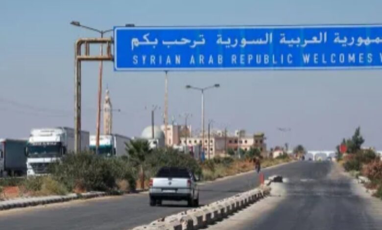 الأردن يوافق على مرور الشاحنات إلى سوريا 1 الأردن يوافق على مرور الشاحنات إلى سوريا
