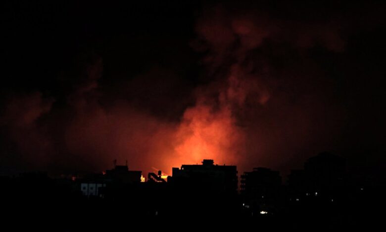 استشهاد 8 فلسطينيين في قصف للاحتلال الإسرائيلي على غزة 1 استشهاد 8 فلسطينيين في قصف للاحتلال الإسرائيلي على غزة