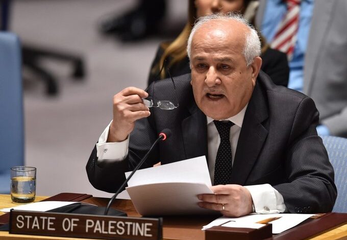 فلسطين تبعث 3 رسائل لمسؤولين أمميين حول تصعيد الاحتلال على الضفة الغربية 1 فلسطين تبعث 3 رسائل لمسؤولين أمميين حول تصعيد الاحتلال على الضفة الغربية