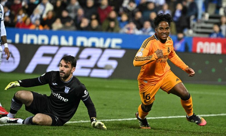 ريال مدريد يتأهل إلى نصف النهائي بفوزه على ليجانيس في كأس إسبانيا