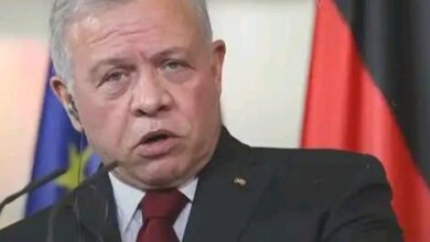 العاهل الأردني يؤكد موقف بلاده الثابت ضد تهجير الفلسطينيين