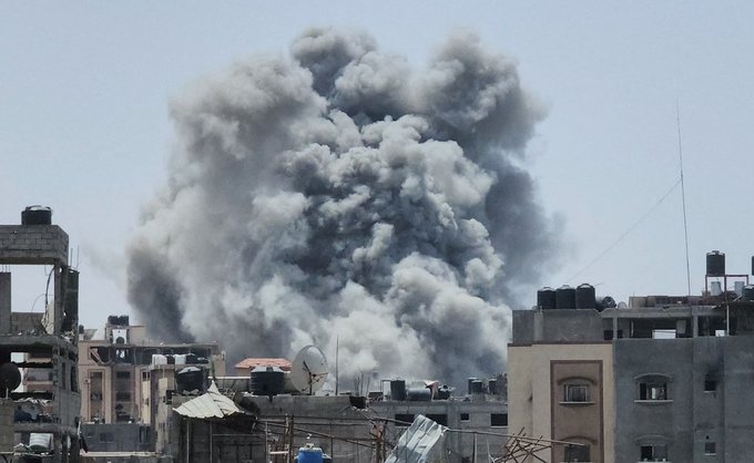 خلال أسبوع.. استشهاد 695 فلسطينيًا جراء قصف الاحتلال الإسرائيلي