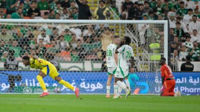 النصر يحقق فوزاً ثميناً على الأهلي في دوري روشن السعودي