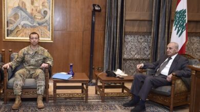 لبنان يؤكد رفضه بقاء الكيان الاسرائيلي في 5 نقاط بالجنوب