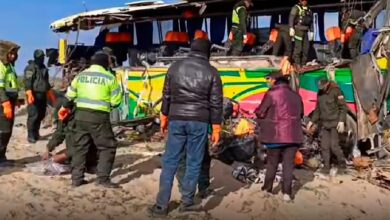 مقتل 37 شخصًا نتيجة اصطدام حافلتين في بوليفيا
